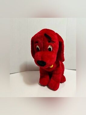 Scholastic Clifford Red Plush Puppy Vintage